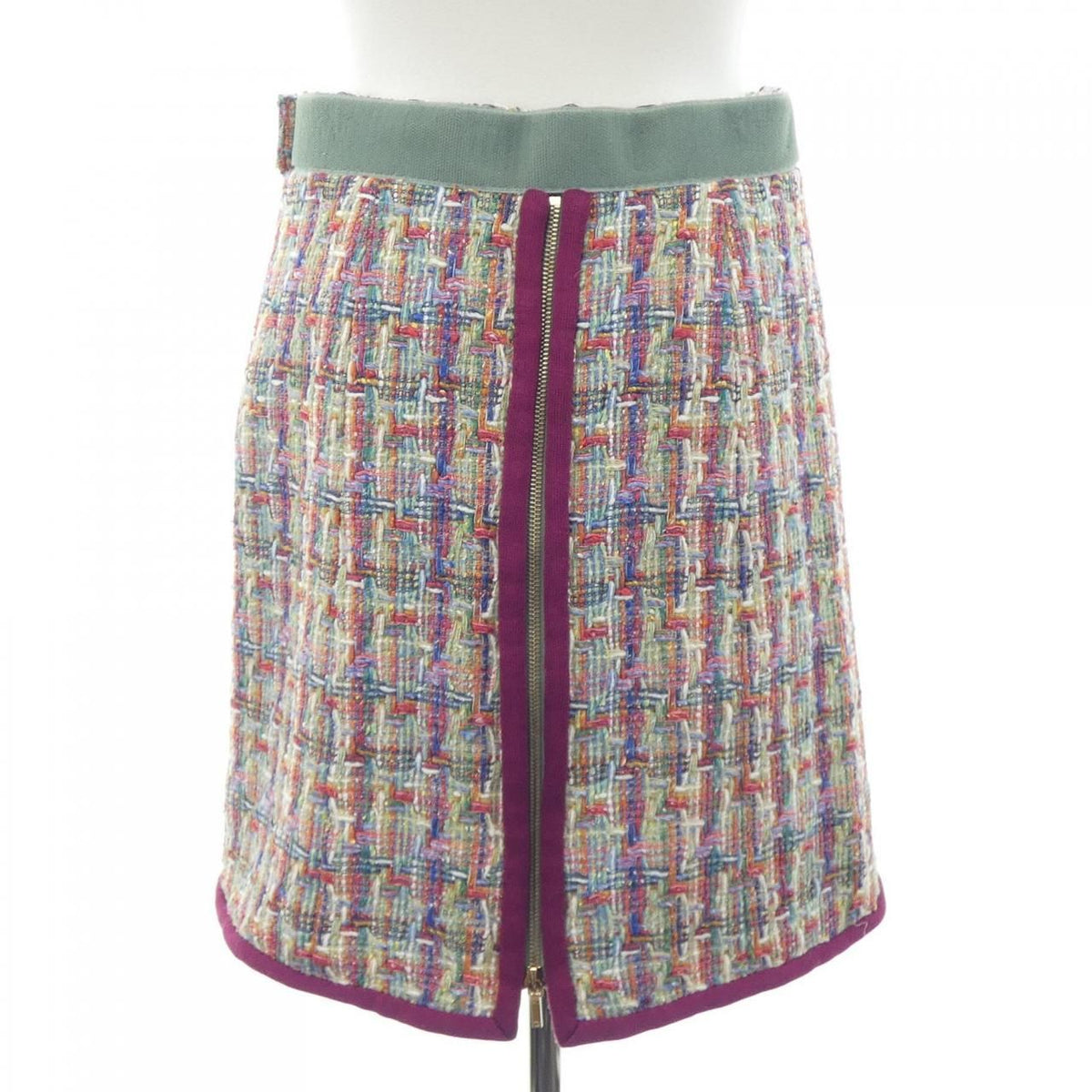 Chanel Skirt Green — view 2