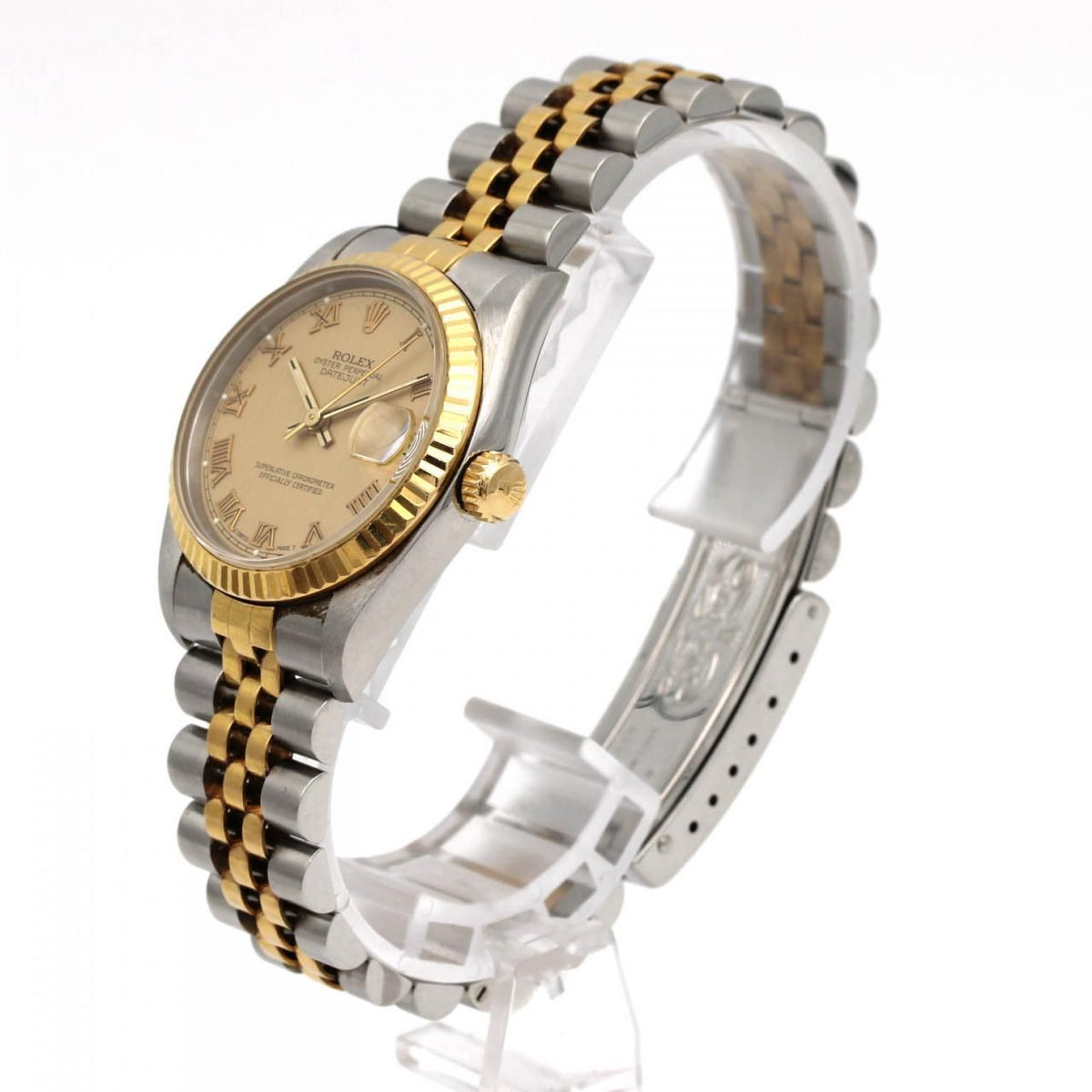 Rolex Datejust Stainless Steel Yellow Gold Automatic — view 2