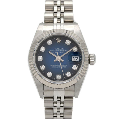 Rolex Datejust Stainless Steel White Gold Automatic