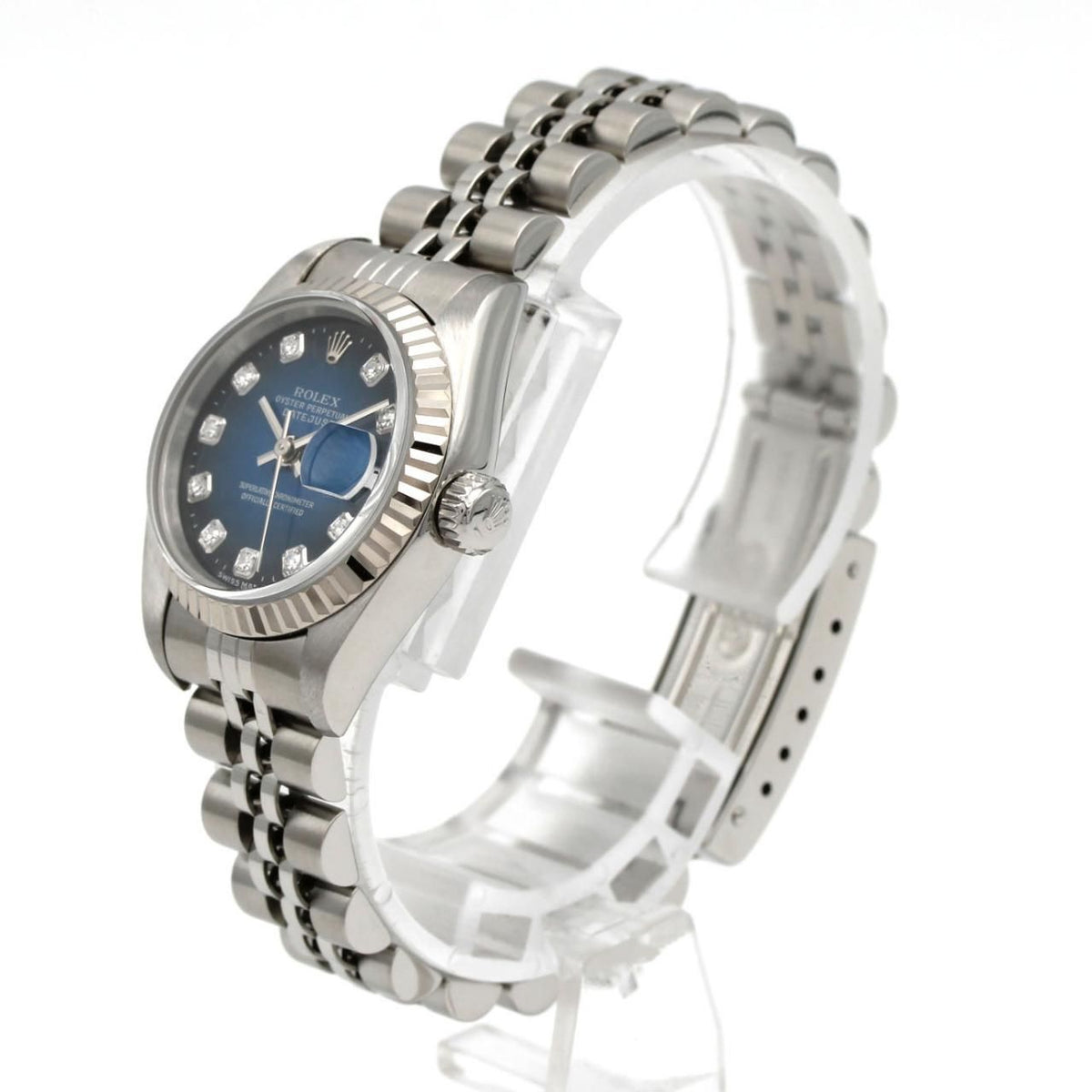 Rolex Datejust Stainless Steel White Gold Automatic — view 2