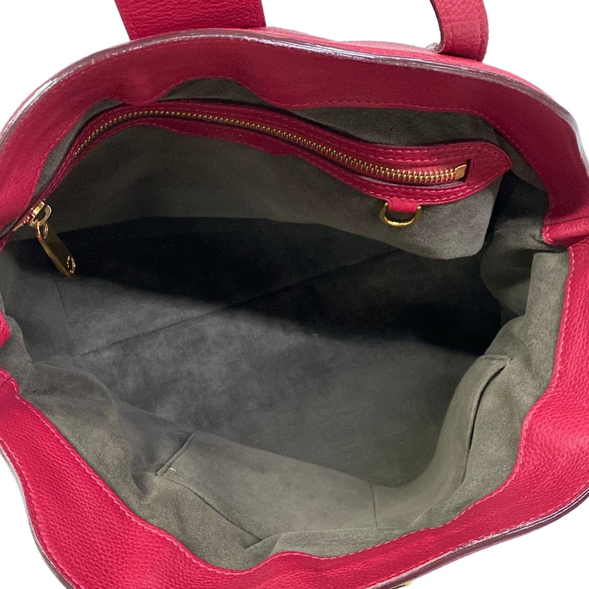 Louis Vuitton Handbag Mahina Seals PM Grenat Leather — view 7