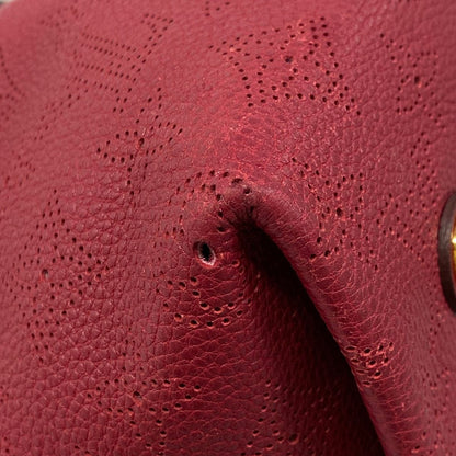 Louis Vuitton Handbag Mahina Seals PM Grenat Leather — view 6