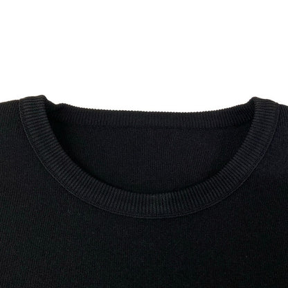 Louis Vuitton Dress Dlq Black White Navy Crew Neck Sleeveless Knee-length M — view 7