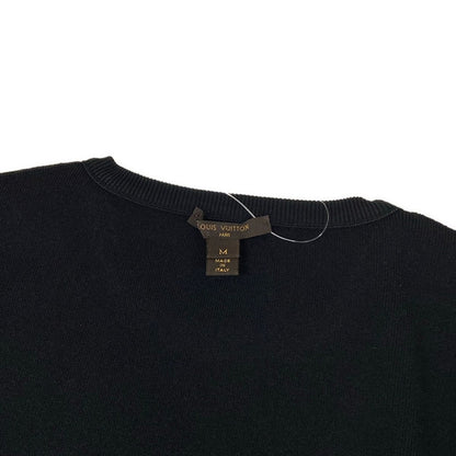 Louis Vuitton Dress Dlq Black White Navy Crew Neck Sleeveless Knee-length M — view 5