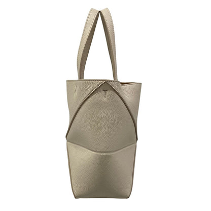 Loewe Tote Bag Puzzle Fold Mini Light Gray — view 4