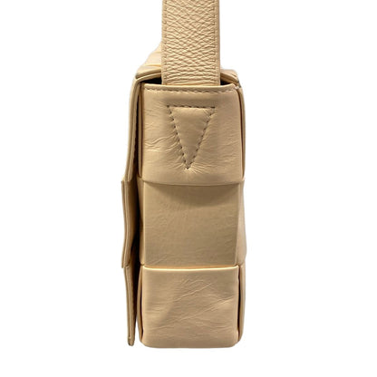 Bottega Veneta Shoulder Bag Cassette Pink Beige Crossbody Leather — view 4