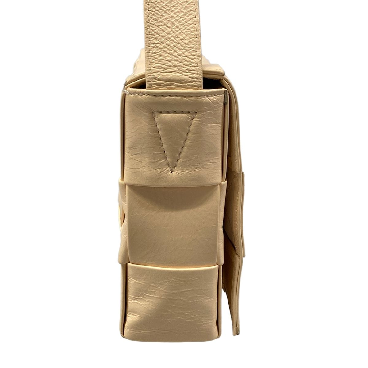 Bottega Veneta Shoulder Bag Cassette Pink Beige Crossbody Leather — view 2