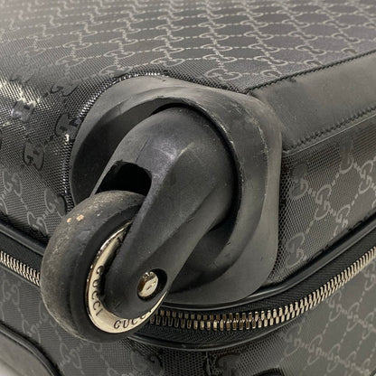 Gucci Travel Bag Imprime Black Diamond No Lock Leather — view 6