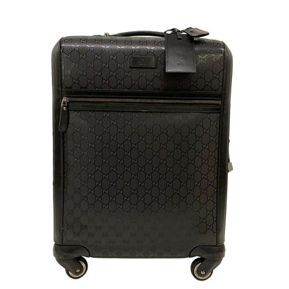 Gucci Travel Bag Imprime Black Diamond No Lock Leather