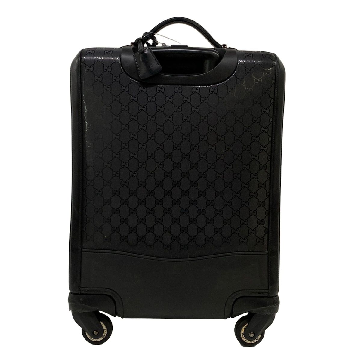 Gucci Travel Bag Imprime Black Diamond No Lock Leather — view 3