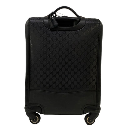 Gucci Travel Bag Imprime Black Diamond No Lock Leather — view 3