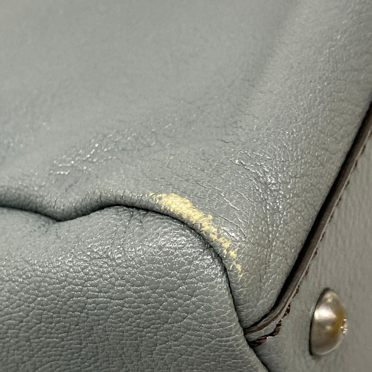 Fendi Handbag Peekaboo Gray Leather — view 6