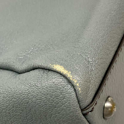 Fendi Handbag Peekaboo Gray Leather — view 6