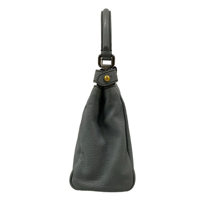 Fendi Handbag Peekaboo Gray Leather — view 4