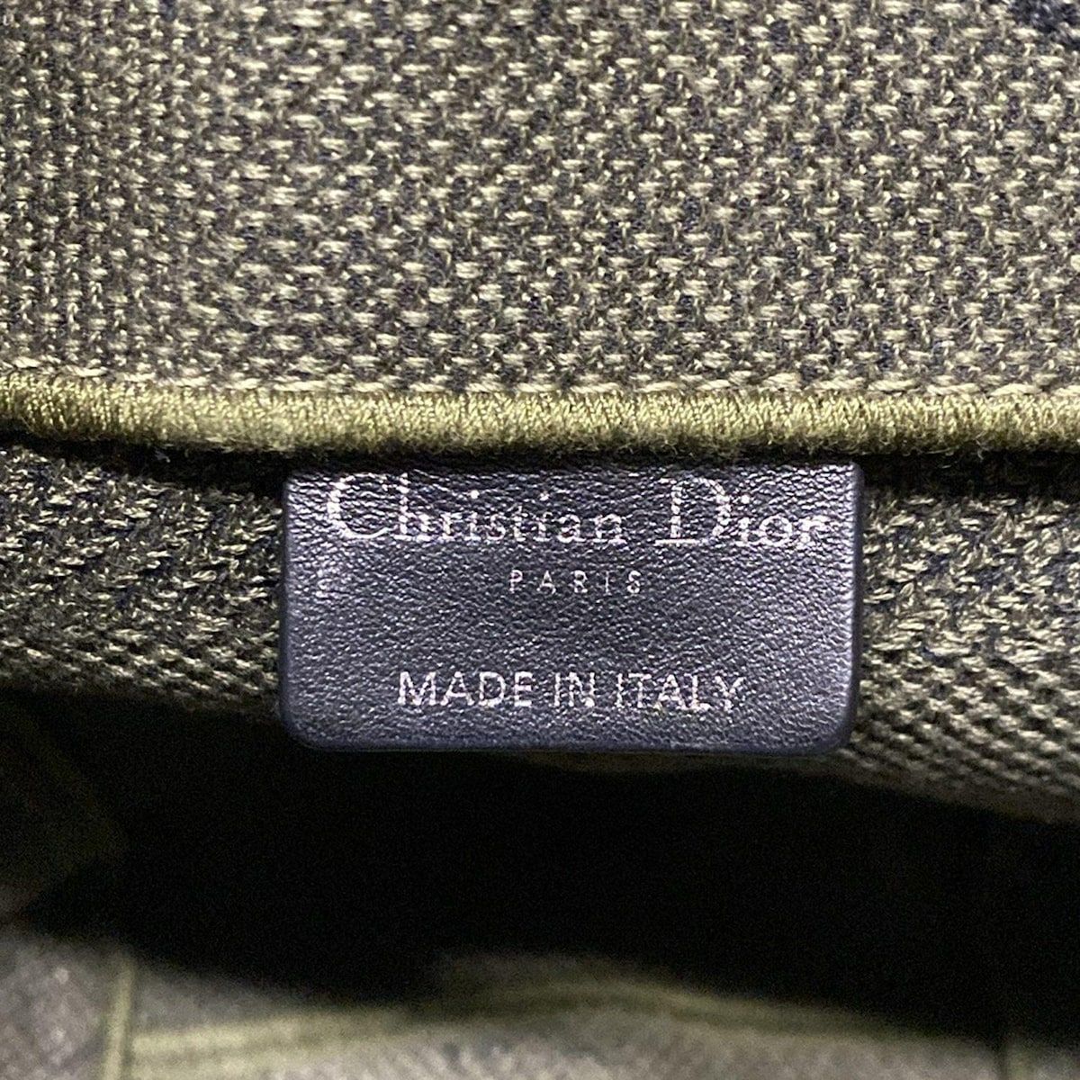 Dior Shoulder Bag Camp Khaki Black — view 8
