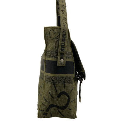 Dior Shoulder Bag Camp Khaki Black — view 2