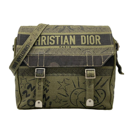 Dior Shoulder Bag Camp Khaki Black