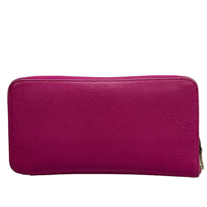 Hermes Wallet Azap Long Silk'In Purple — view 2