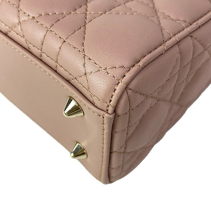 Dior Handbag Lady MY Bag Small Pink Beige — view 7