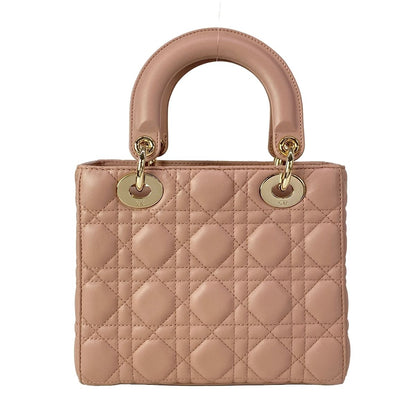 Dior Handbag Lady MY Bag Small Pink Beige — view 3