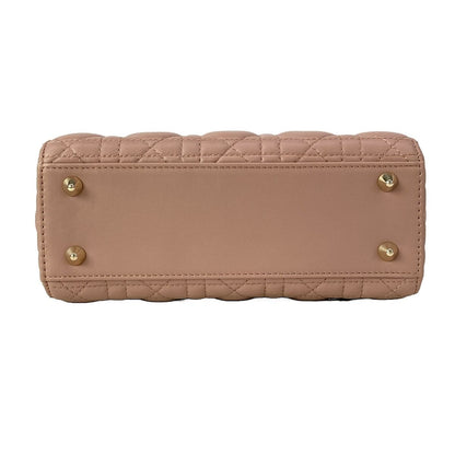 Dior Handbag Lady MY Bag Small Pink Beige — view 5
