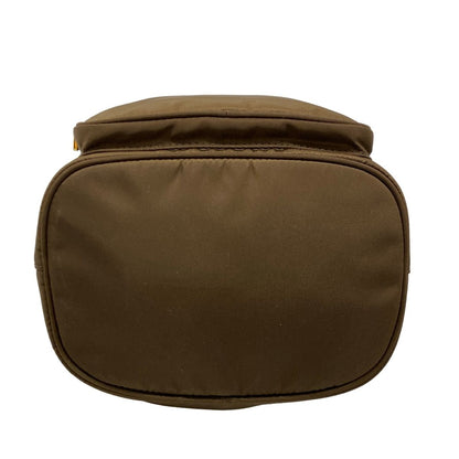 Prada Handbag Duet Dark Brown Drawstring Leather — view 5
