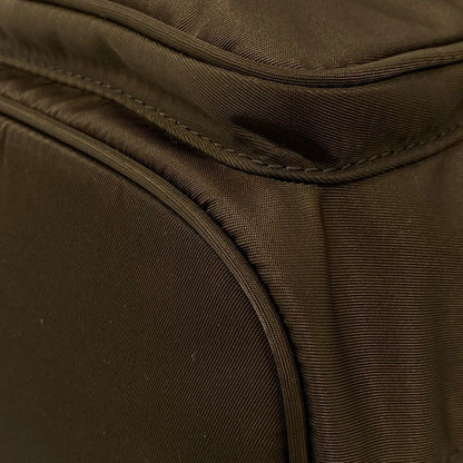 Prada Handbag Duet Dark Brown Drawstring Leather — view 6