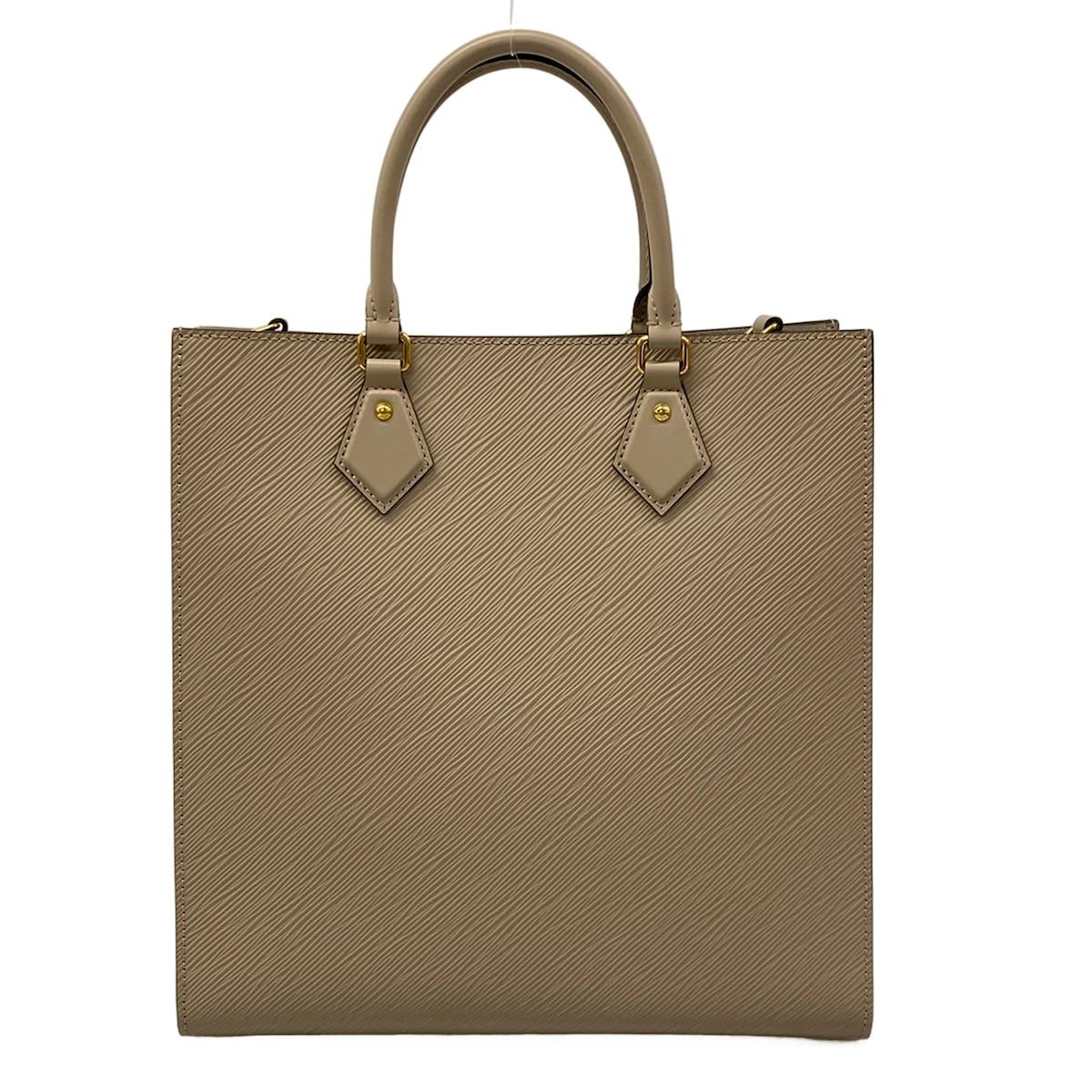 Louis Vuitton Tote Bag Epi Sac Plat PM Galet Leather Cowhide — view 3