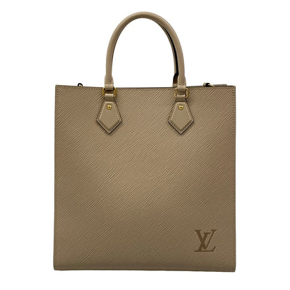 Louis Vuitton Tote Bag Epi Sac Plat PM Galet Leather Cowhide