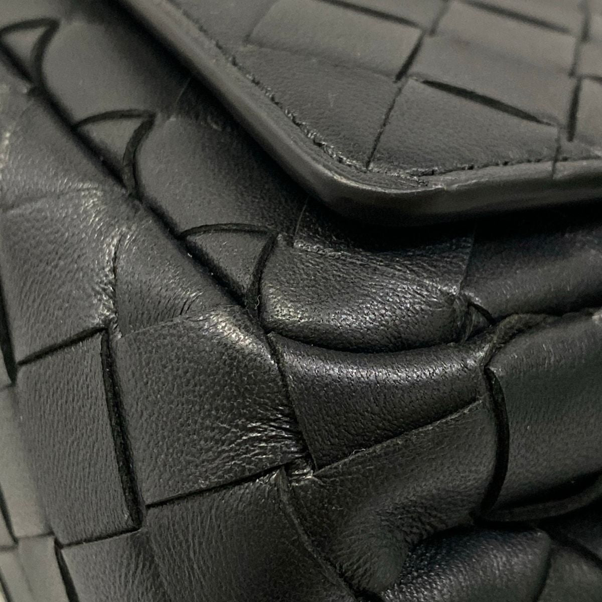 Bottega Veneta Shoulder Bag Notturno Black Lambskin — view 6
