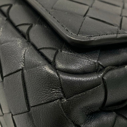 Bottega Veneta Shoulder Bag Notturno Black Lambskin — view 6
