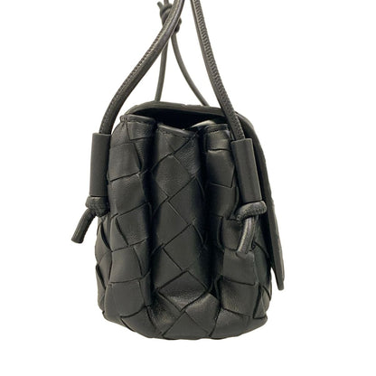 Bottega Veneta Shoulder Bag Notturno Black Lambskin — view 2