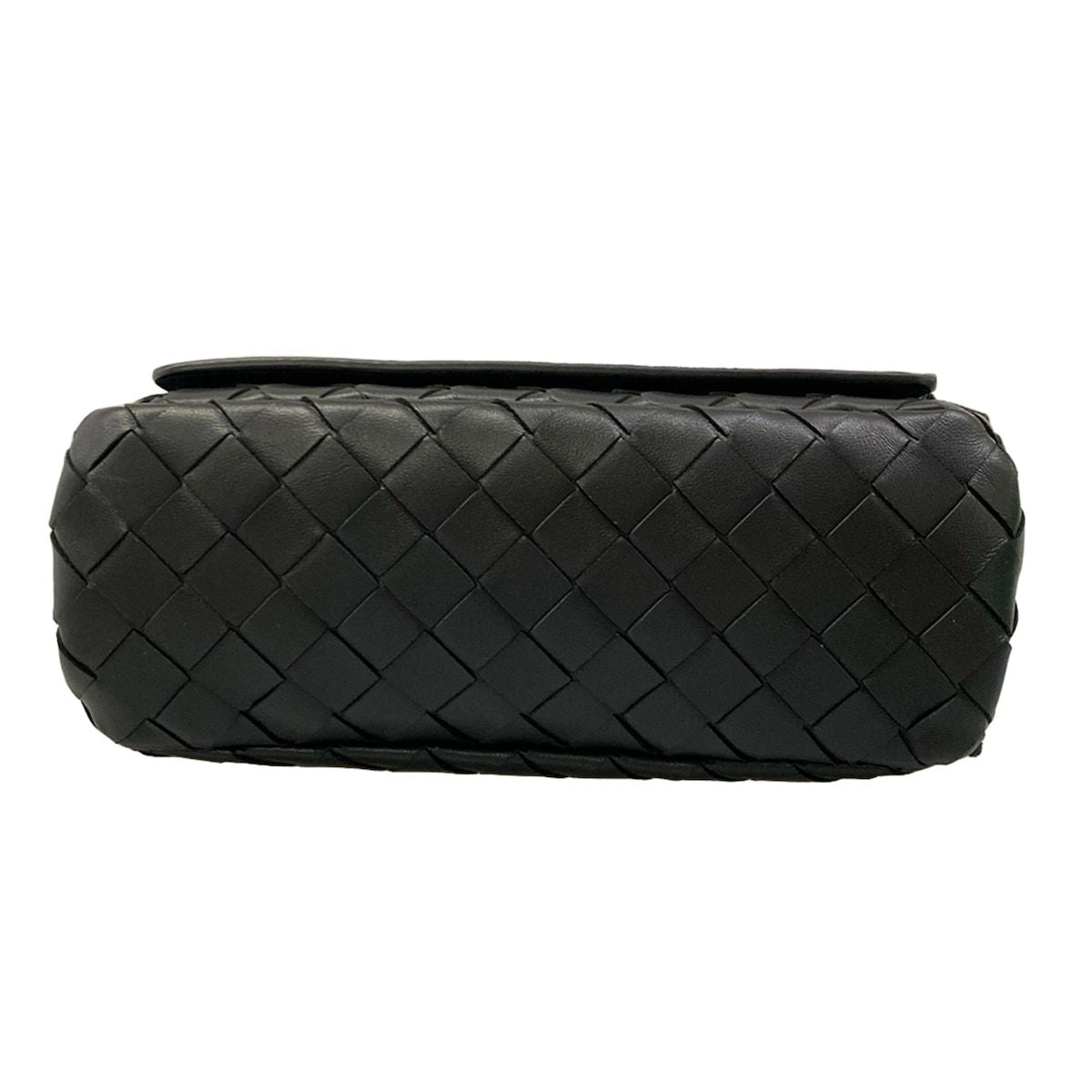 Bottega Veneta Shoulder Bag Notturno Black Lambskin — view 5
