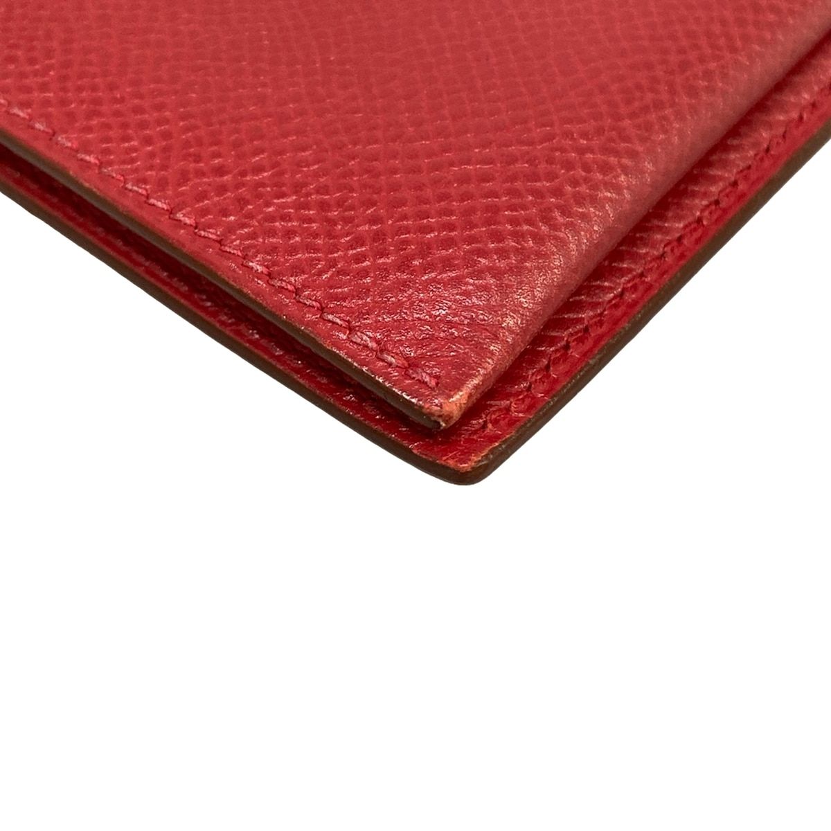 Hermes Wallet Bearn Ruby Previous Model Gold — view 6
