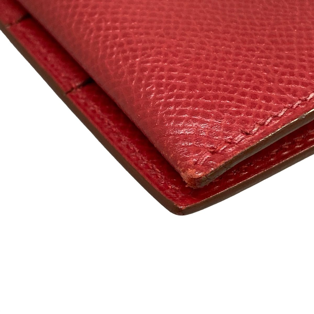 Hermes Wallet Bearn Ruby Previous Model Gold — view 7