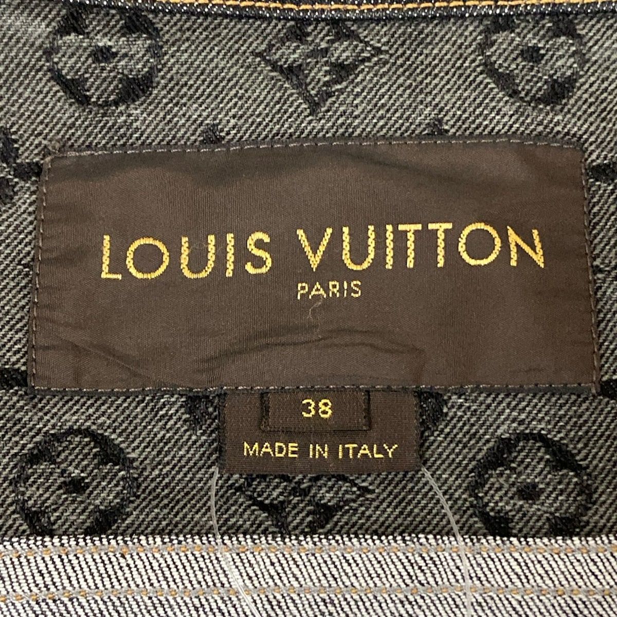 Louis Vuitton Jean M Navy Long Sleeve Monogram — view 3