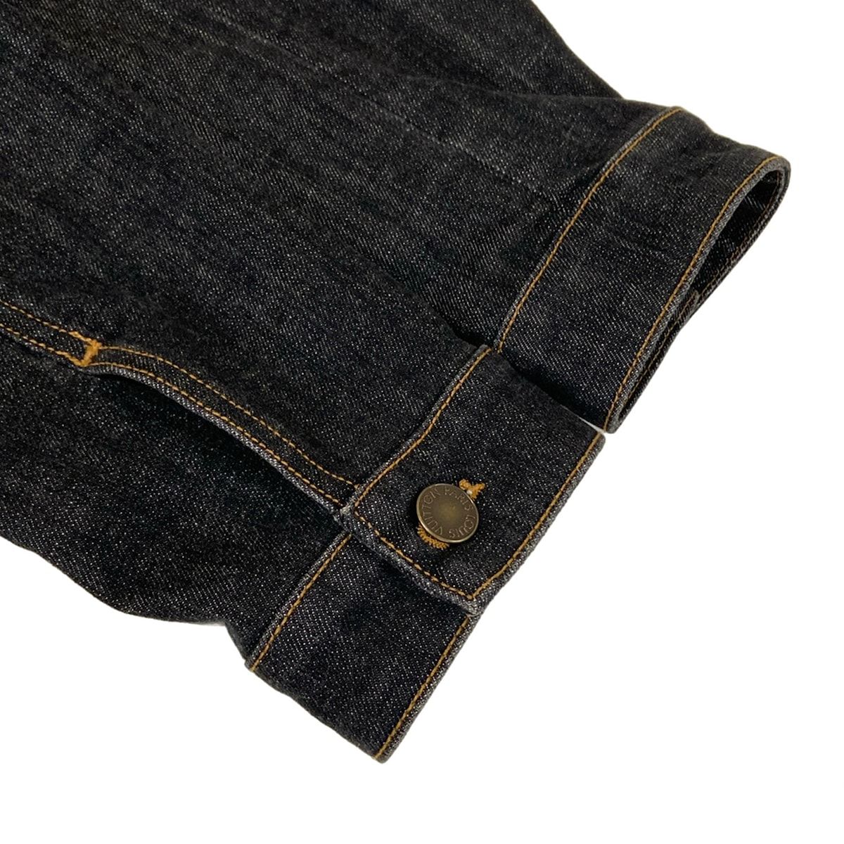 Louis Vuitton Jean M Navy Long Sleeve Monogram — view 5