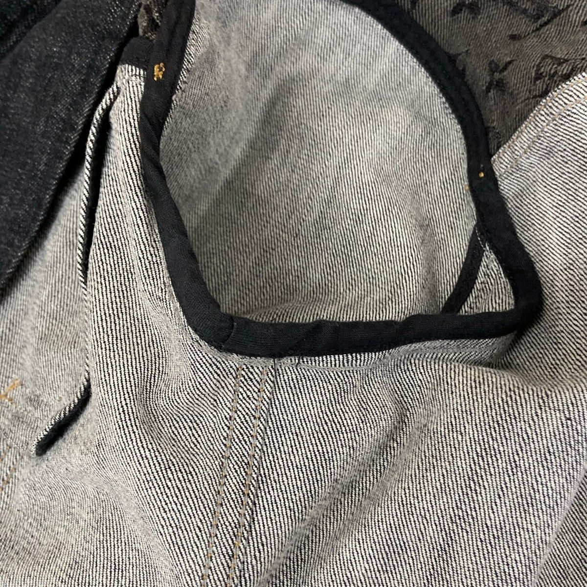Louis Vuitton Jean M Navy Long Sleeve Monogram — view 8