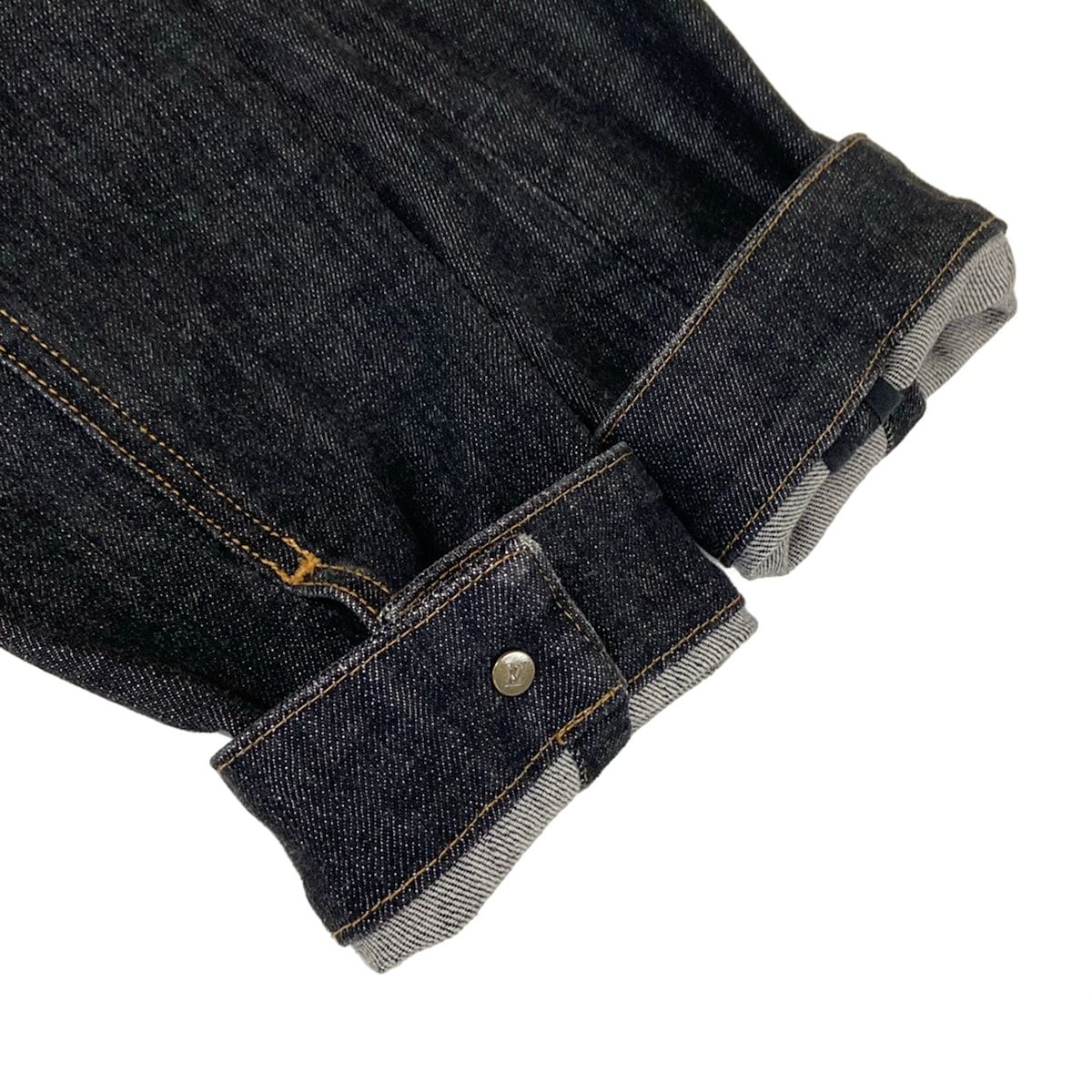 Louis Vuitton Jean M Navy Long Sleeve Monogram — view 6