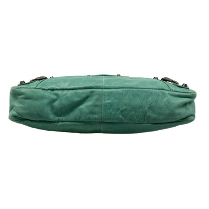 Balenciaga Handbag the First Light Green Perforated Leather — view 5