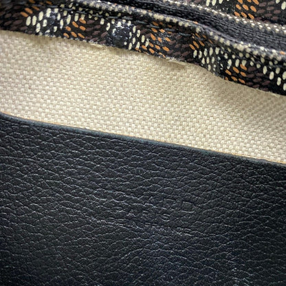 Goyard Shoulder Bag Plumet Black Leather — view 8