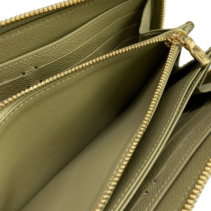Louis Vuitton Wallet Monogram Denim Zippy Khaki — view 4
