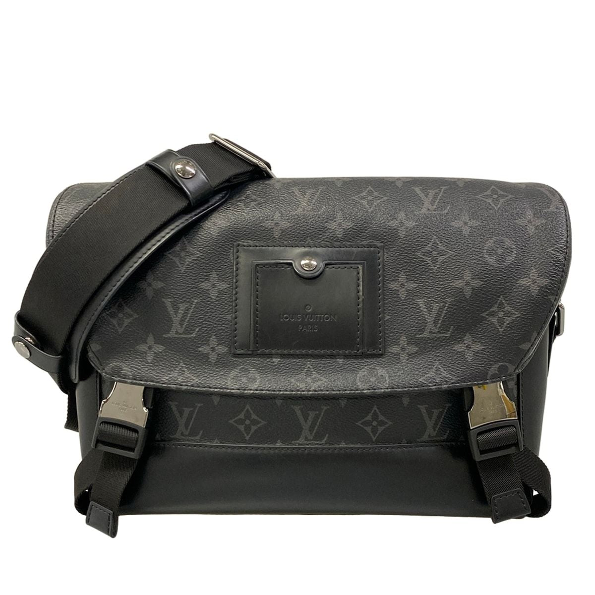 Louis Vuitton Shoulder Bag Monogram Eclipse Messenger Voyage PM