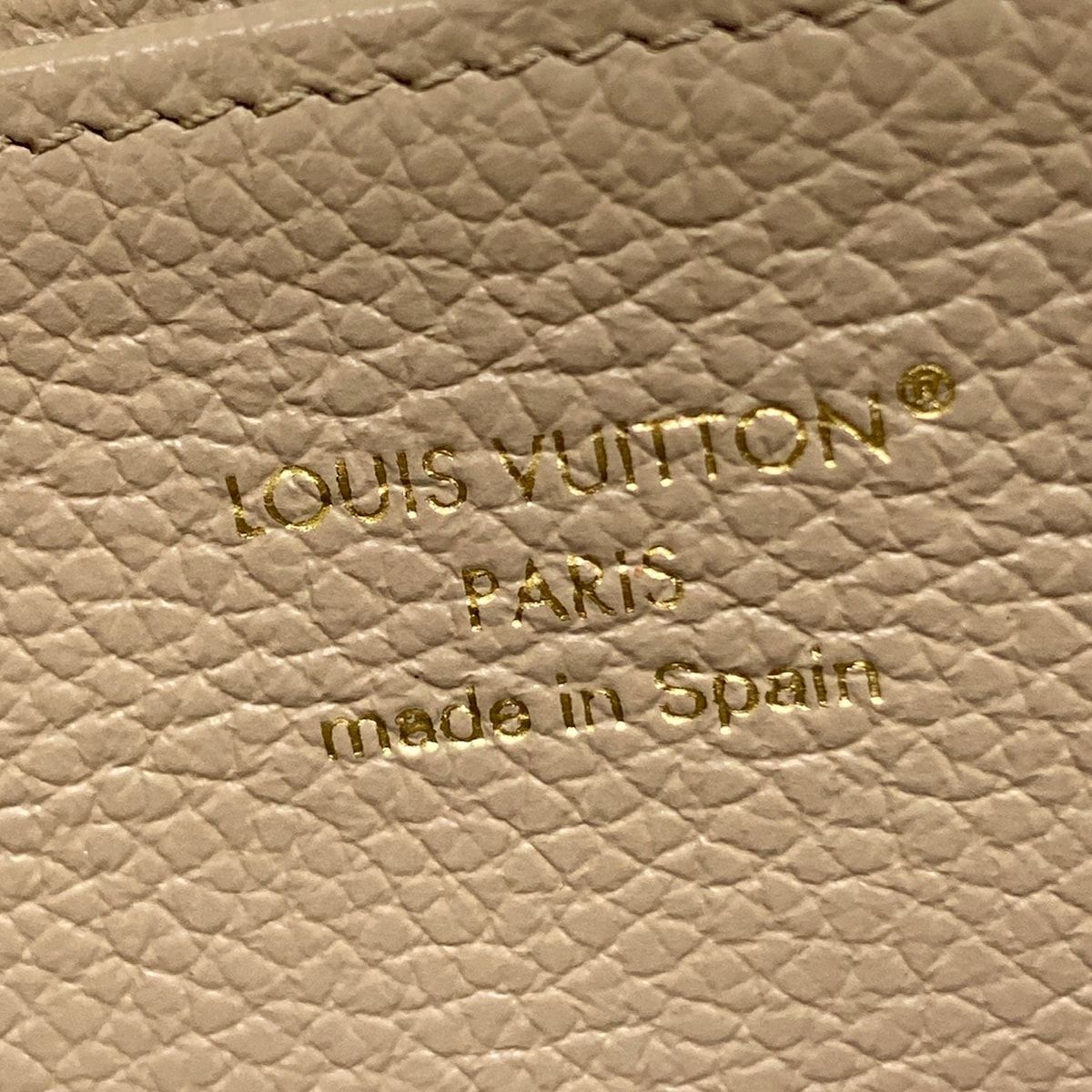 Louis Vuitton Wallet Bicolor Monogram Empreinte Zippy Tourterelle Leather — view 5