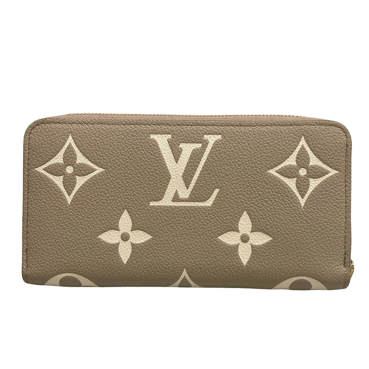 Louis Vuitton Wallet Bicolor Monogram Empreinte Zippy Tourterelle Leather — view 2
