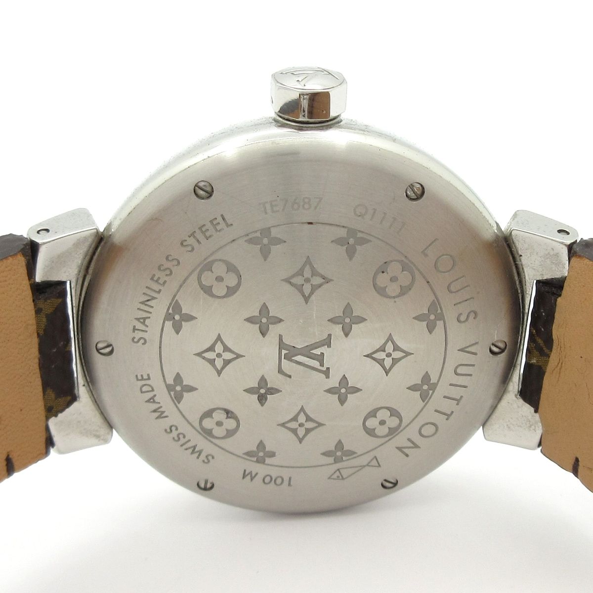 Louis Vuitton Watch Tambour GM Dark Brown — view 5