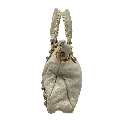 Balenciaga Handbag the Giant First Light Gray Leather — view 4
