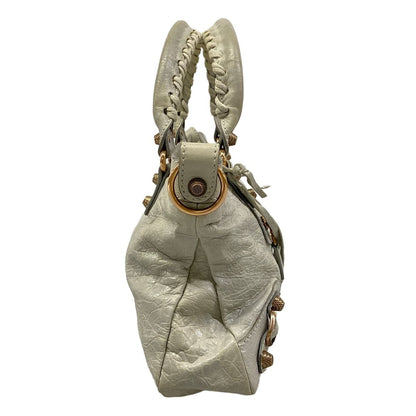 Balenciaga Handbag the Giant First Light Gray Leather — view 2