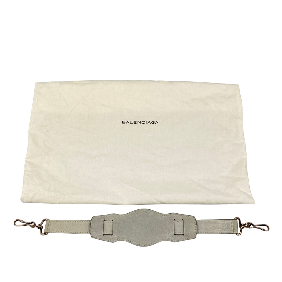 Balenciaga Handbag the Giant First Light Gray Leather — view 8