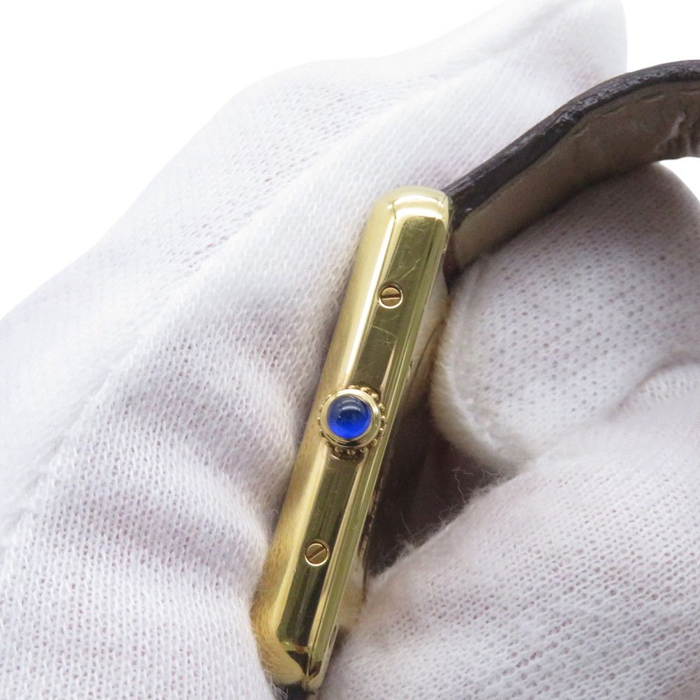 Cartier Must Tank XL Vermeil Watch Ivory Dial — view 5